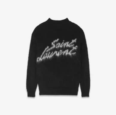 Saint Laurent fluffy shirt - Image 3
