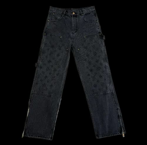 LOUIS VUITTON BLACK DENIM