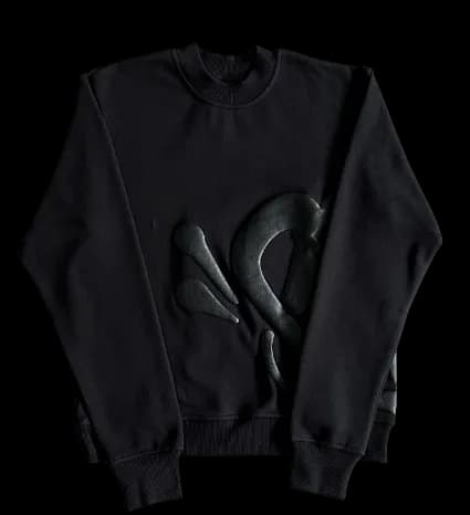 Syna World Black Crewneck Tracksuit