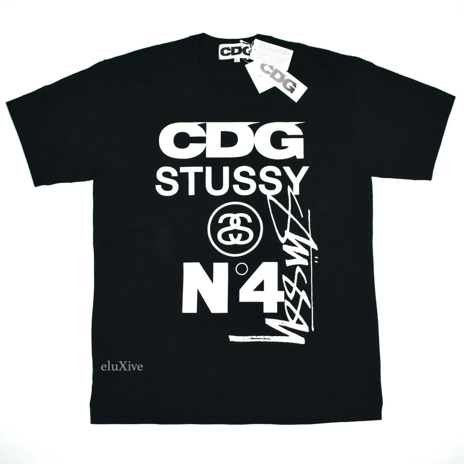STUSSY CDG TSHIRT - Image 2