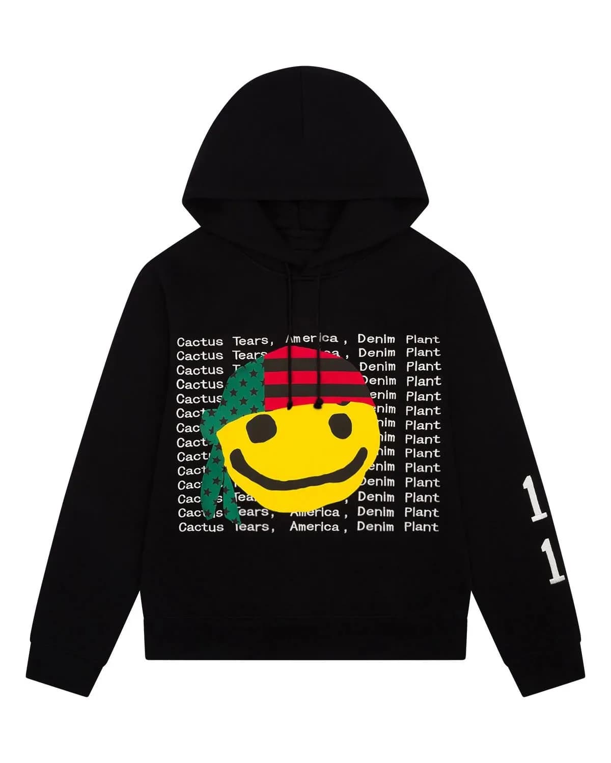 Denim Tears X CPFM Smiling Cartoon Kapok Hoodie Cactus Tears Hoodie (86)