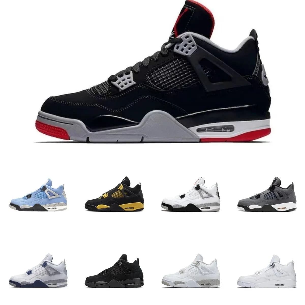 AJ4 men's shoes, women's shoes, air cushioned basketball (3)