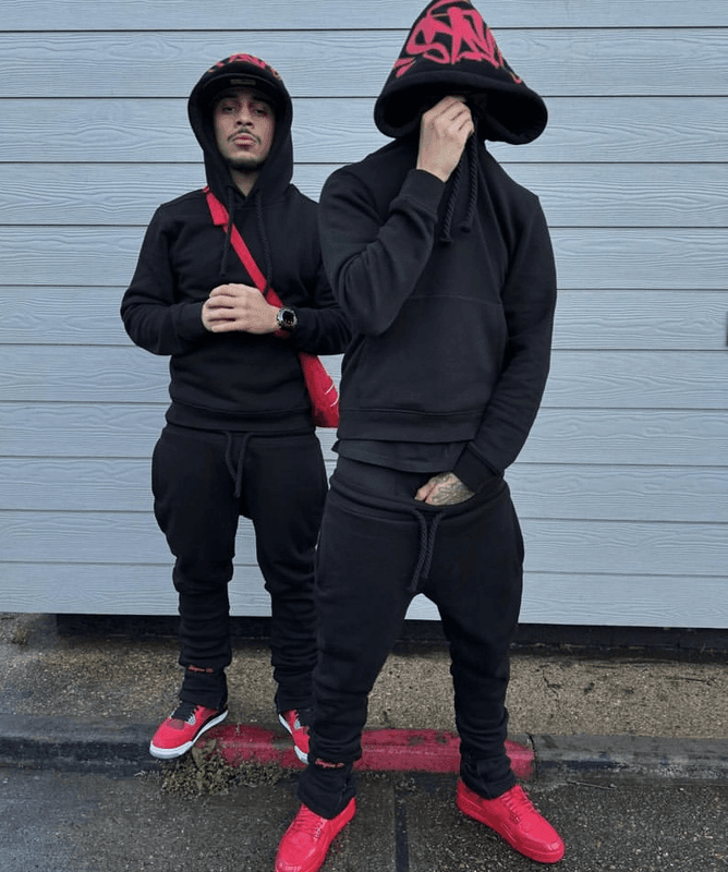 Syna black/red