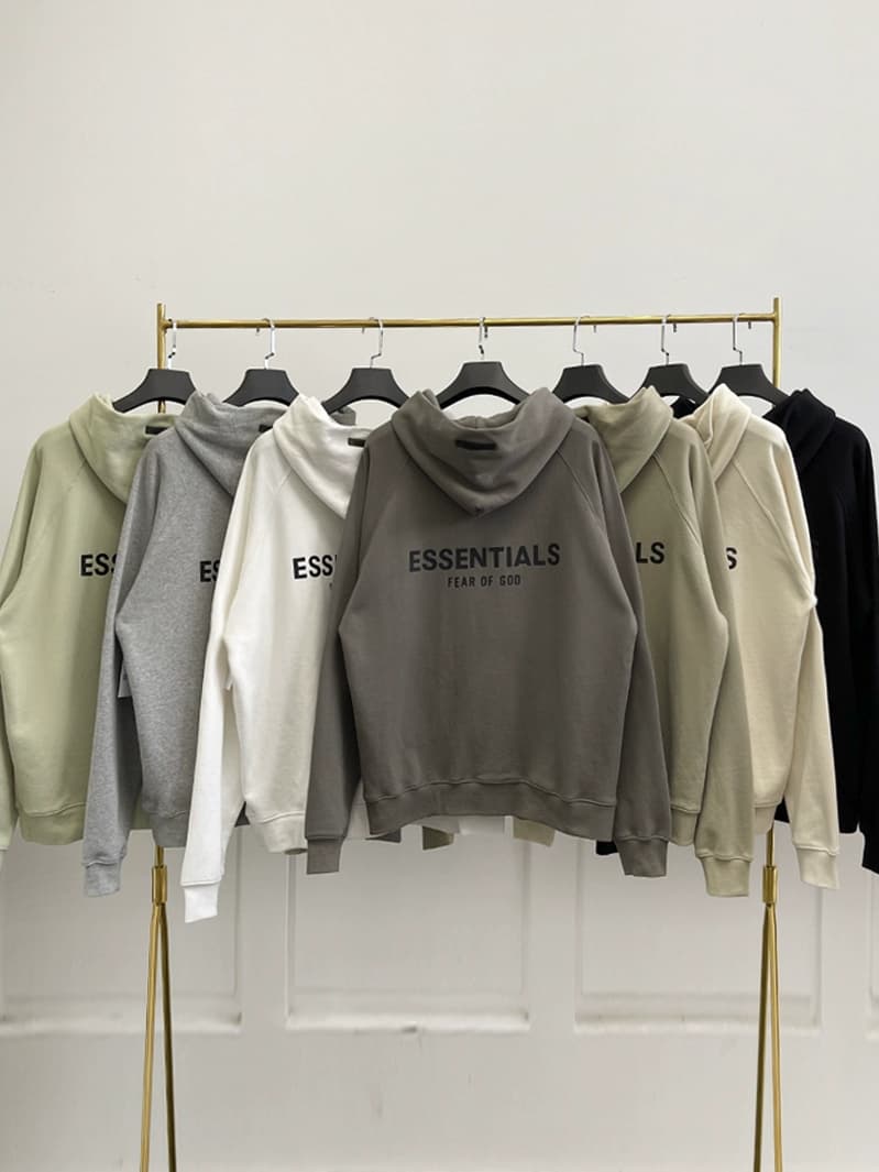 Fear Of God秋冬Essentials复线高街宽松情侣FOG连帽衫卫衣男潮流