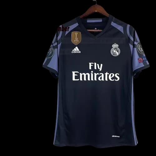 16-17 Real Madrid's second away football jersey, Champions League version