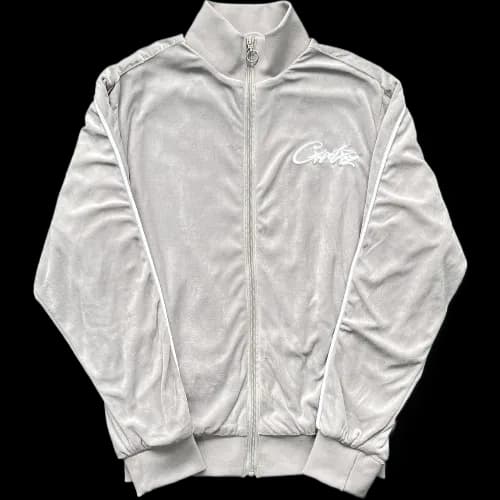 corteiz Tracksuit Velvet - Gray